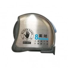 Black Hand Measuring Tape - 8M - Stainless Steel Cover Black Hand Measuring Tape - 8M - Stainless Steel Cover